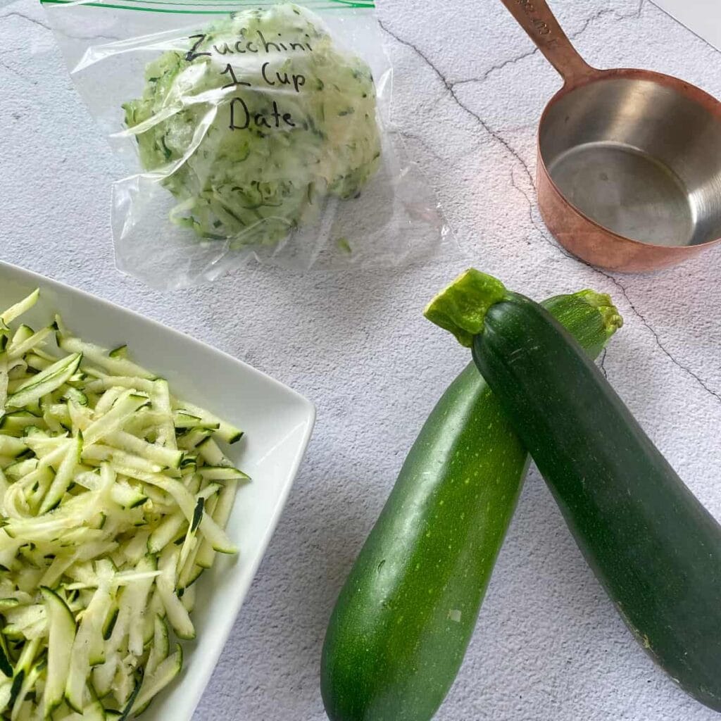 How To Freeze Shredded Zucchini Missouri Girl Home
