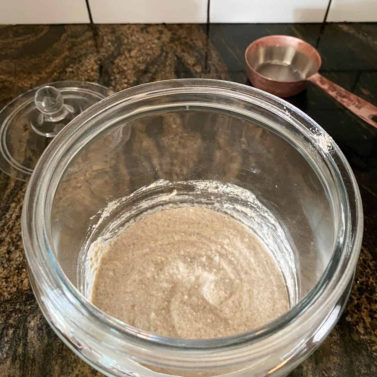 How To Make An Easy Sourdough Starter [Without A Kitchen Scale