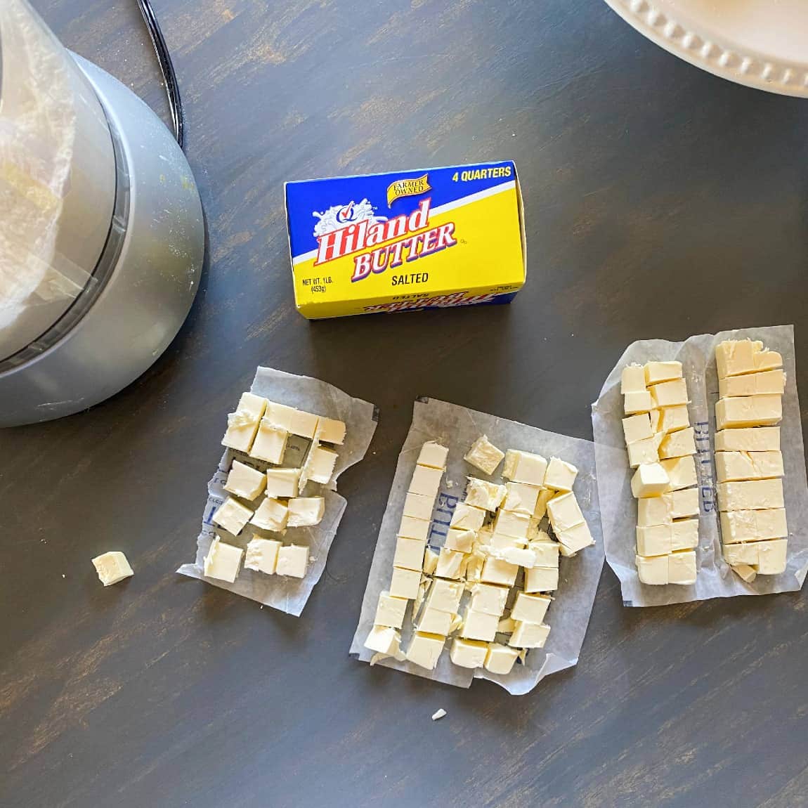 hiland dairy butter cubes used to make homemade puff pastry