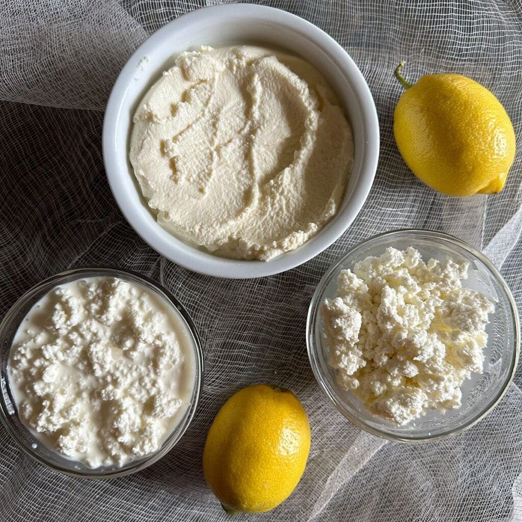 The Difference between Homemade Soft Cheeses like Cottage Cheese